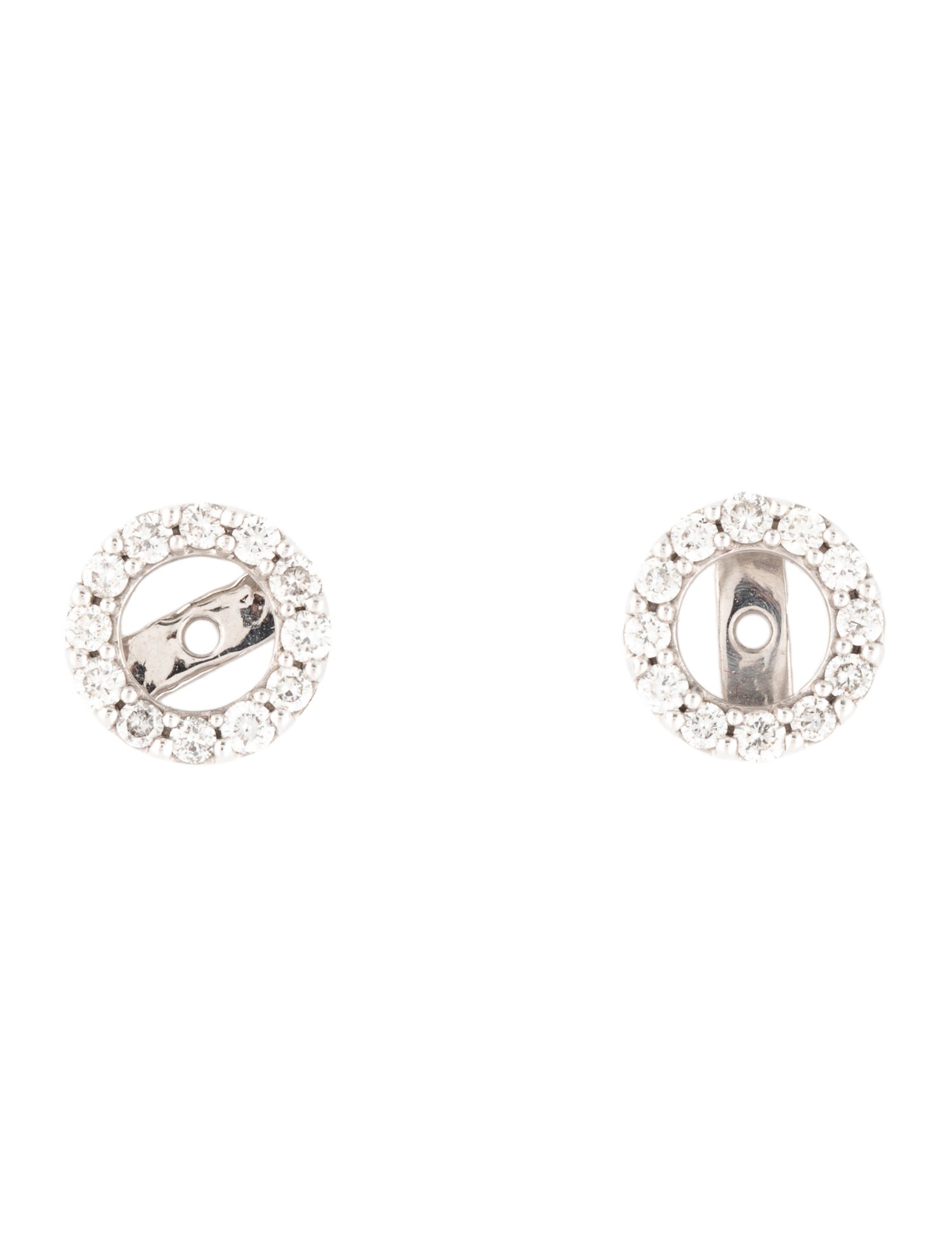 Earrings 14K Diamond Earring Jackets