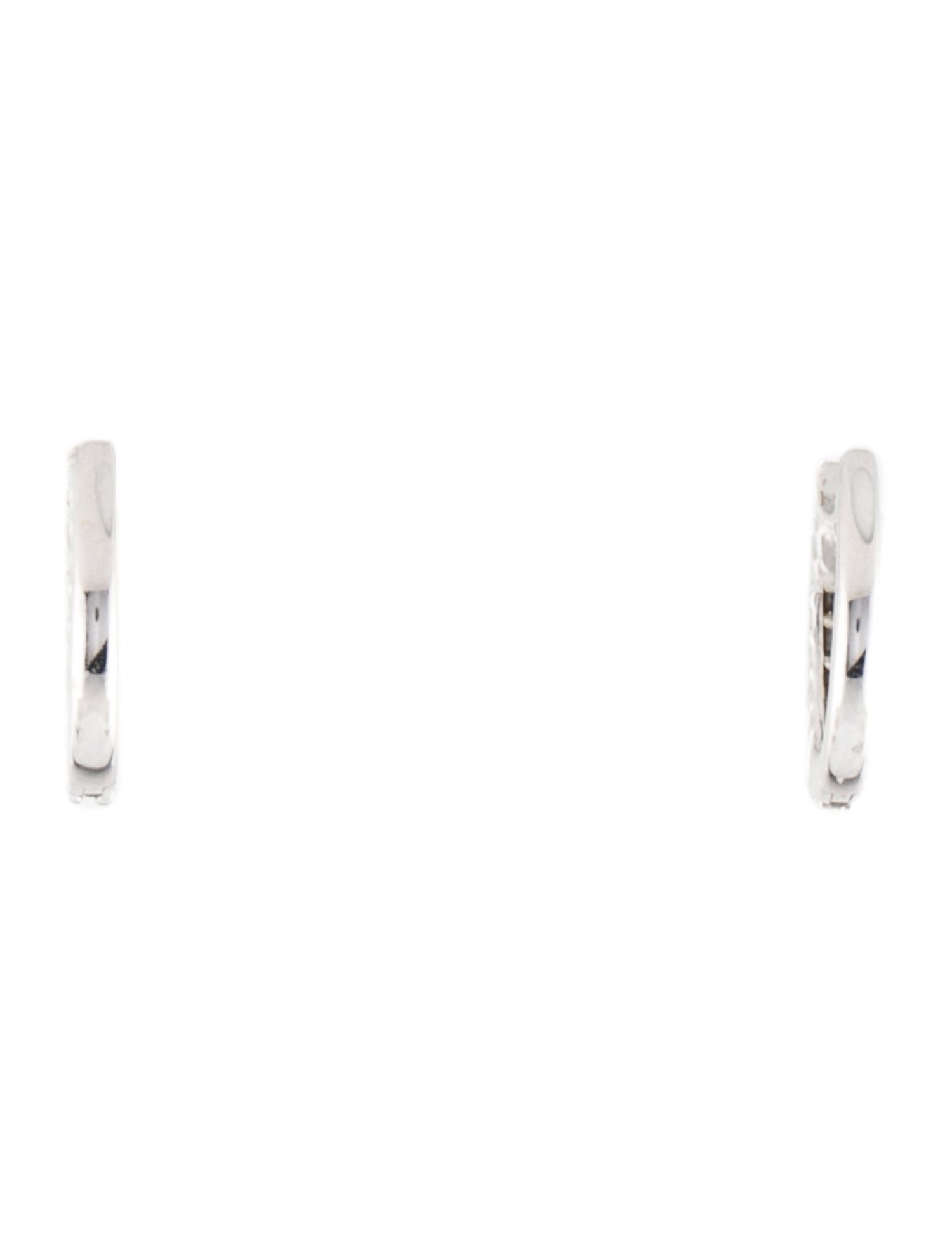 Earrings 18K Diamond Huggie
