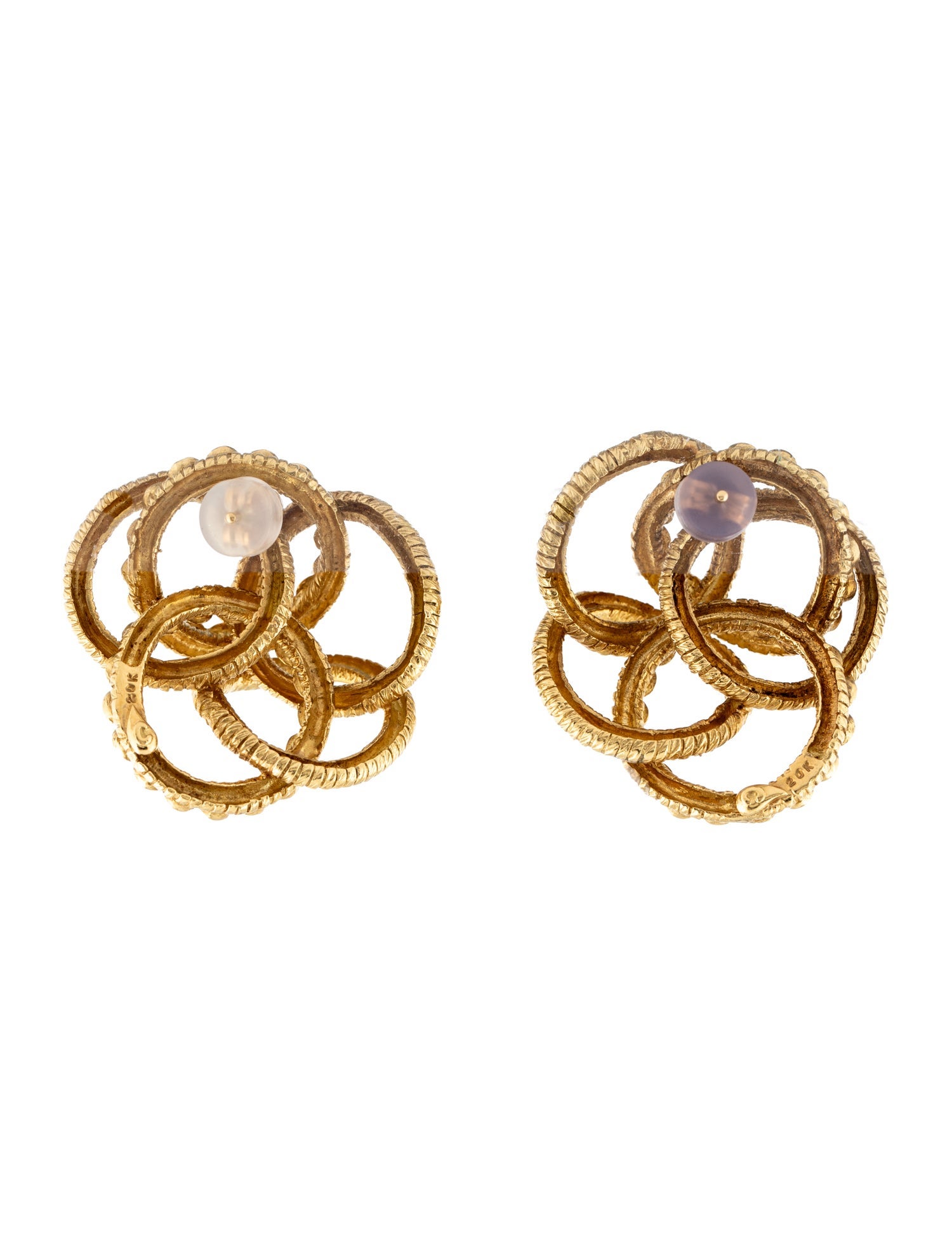 Coomi 20K Diamond Stud Earrings