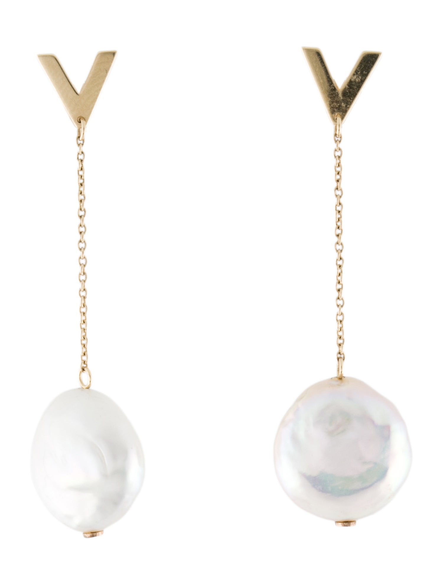 Earrings 14K Pearl Drop