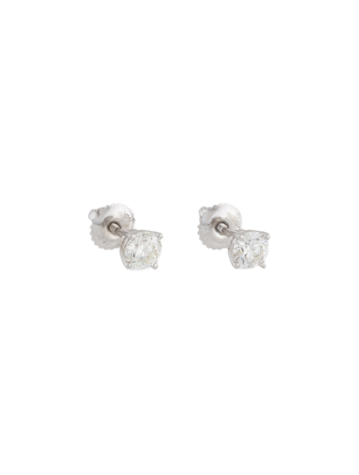 Earrings 14K Lab-Grown Diamond Solitaire Studs