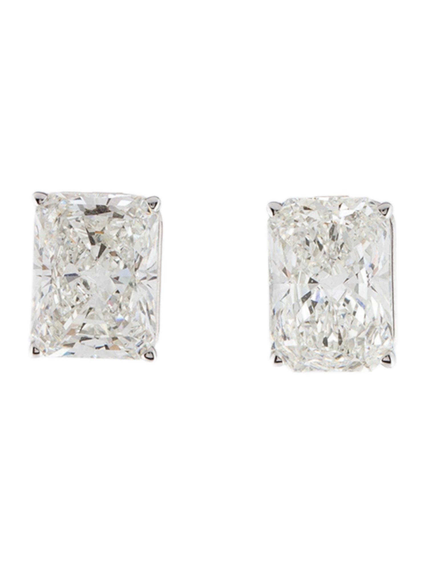 Earrings 14K 4.10ctw Lab-Grown Diamond Stud Earrings