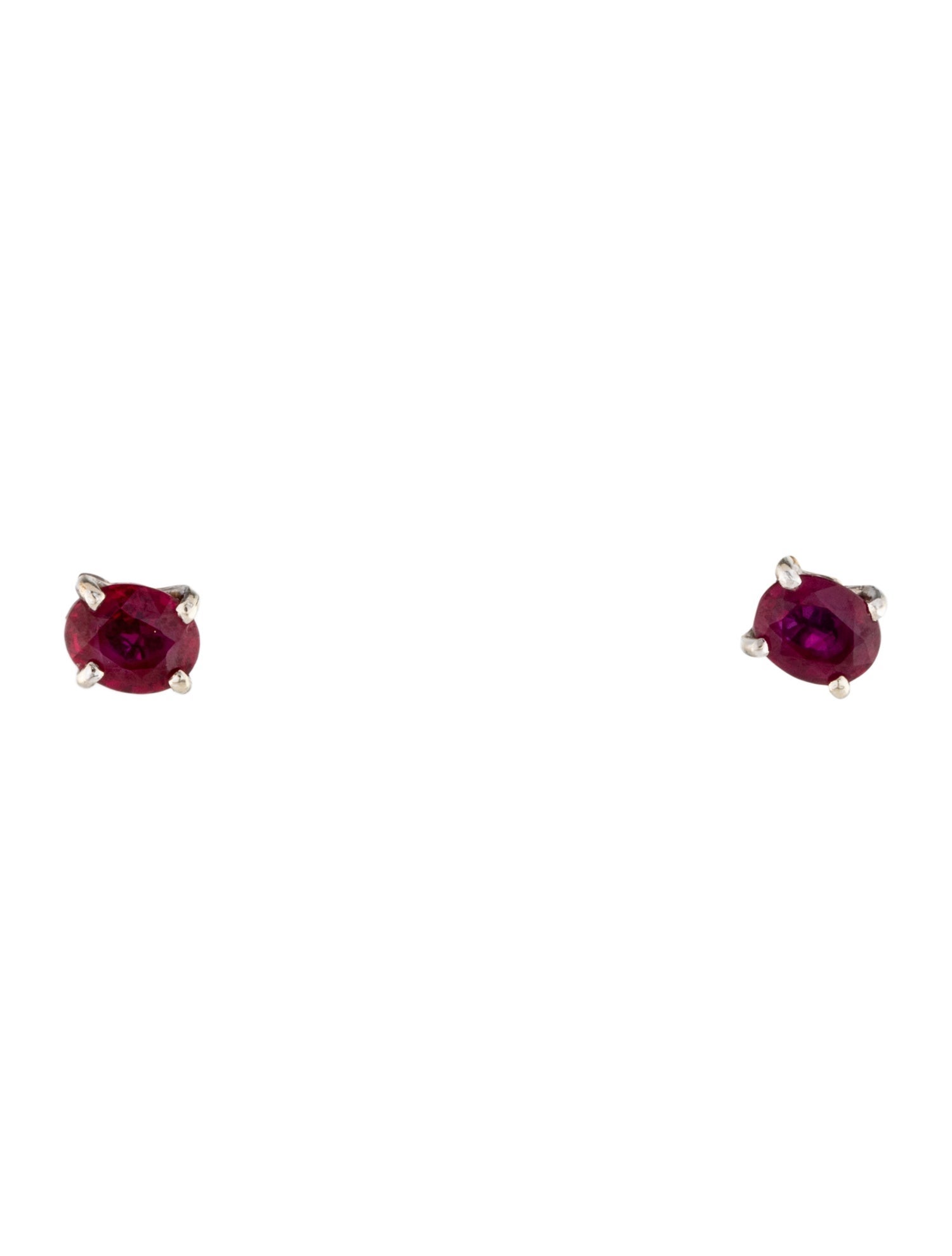 Earrings 18K Ruby Stud
