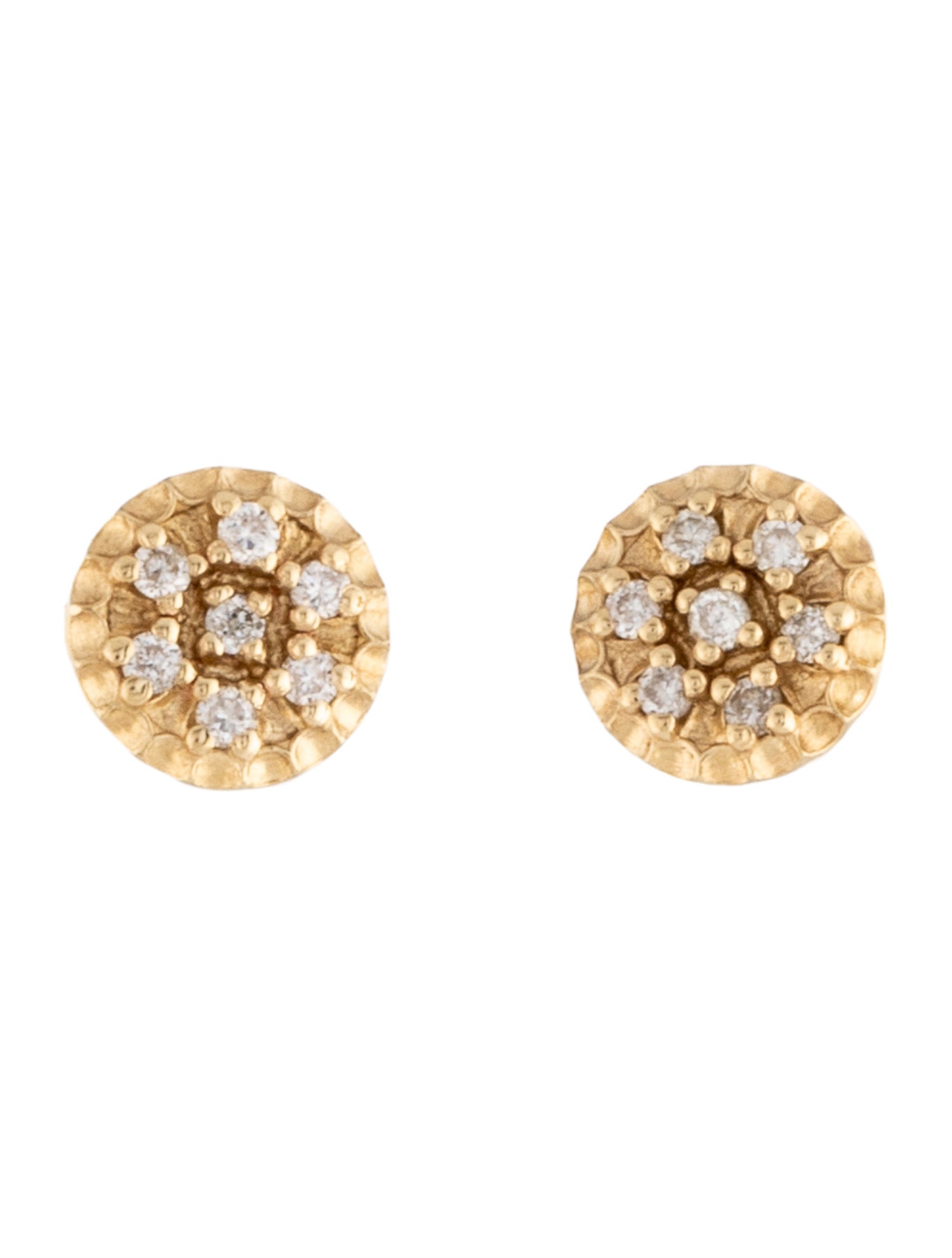 Earrings 14K Diamond Stud