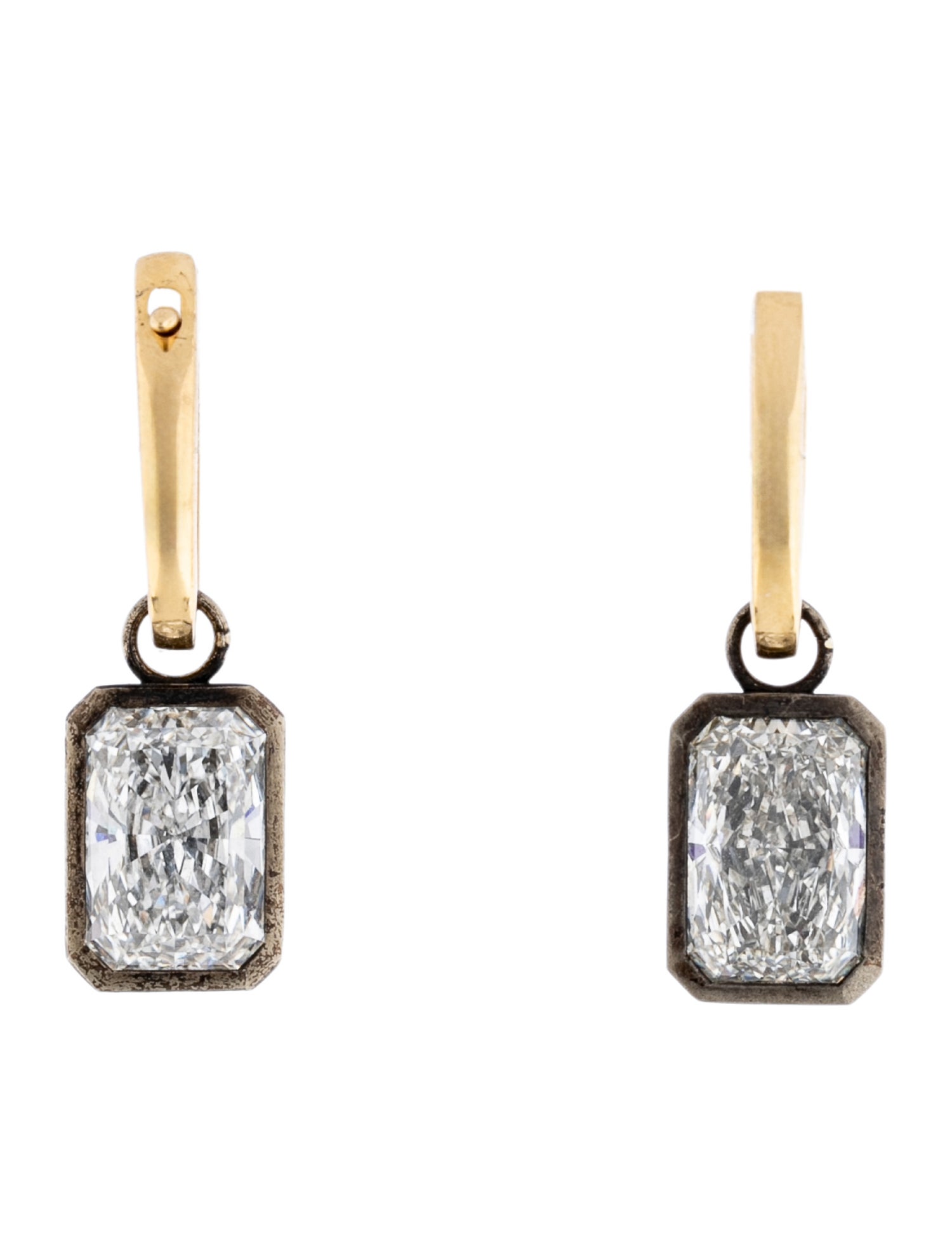 Earrings 14K 6.13ctw Lab-Grown Diamond Drop
