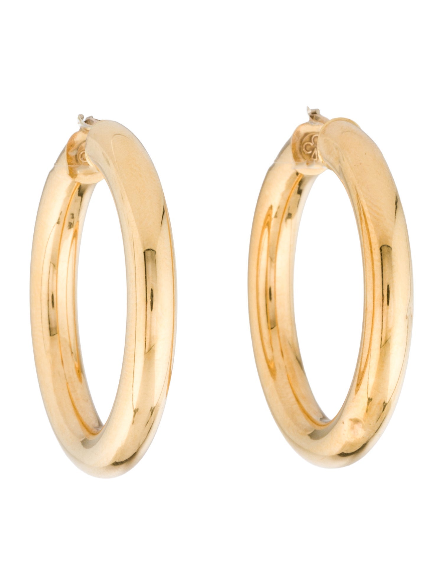 Earrings Charles Garnier 18K Hoop Earrings