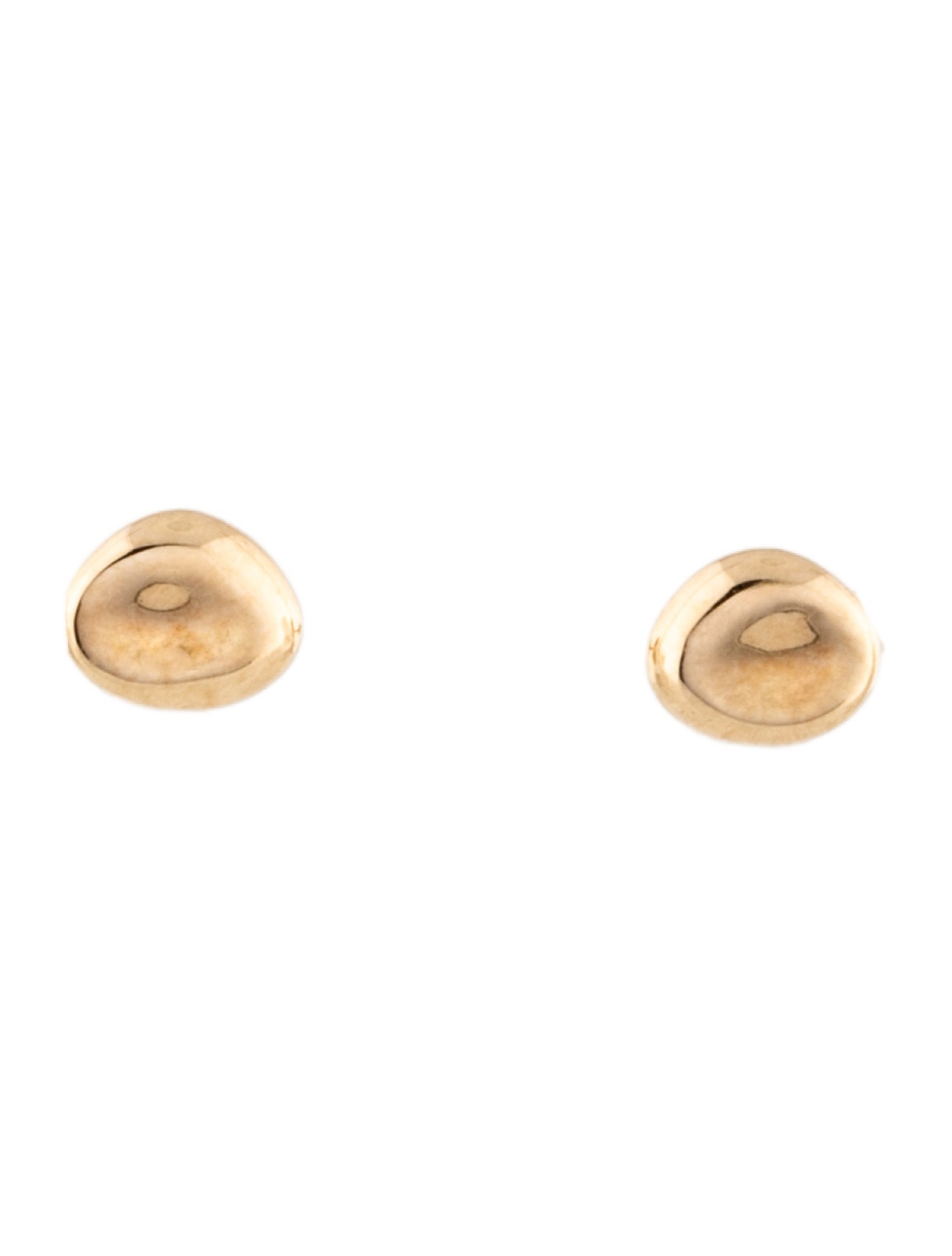 Earrings GLDN 10K Pebble Stud