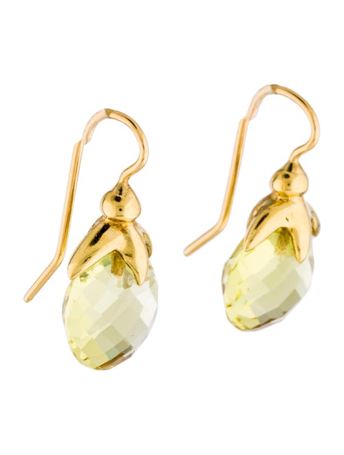 Earrings 18K Mark Spirito Citrine Drop Earrings