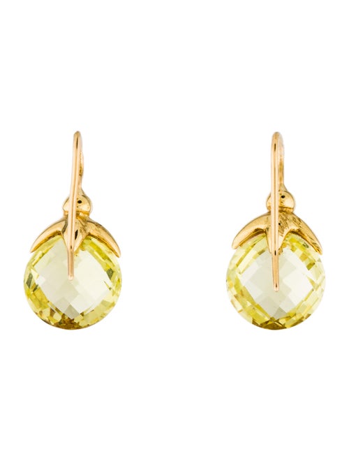 Earrings 18K Mark Spirito Citrine Drop Earrings