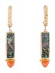 Earrings 18k Opal Drop Earrings
