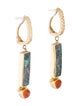 Earrings 18k Opal Drop Earrings