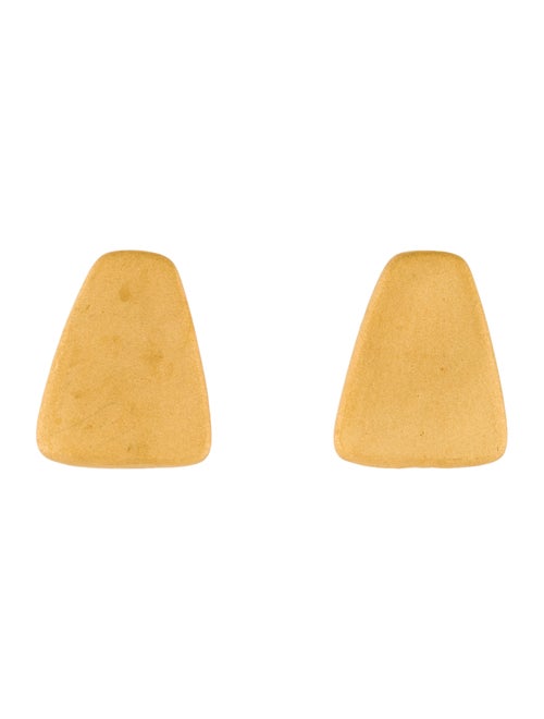 24K Earclips yellow