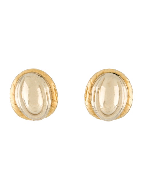 18K Earclips yellow