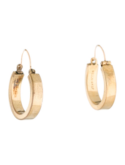 14K Hoop Earrings yellow