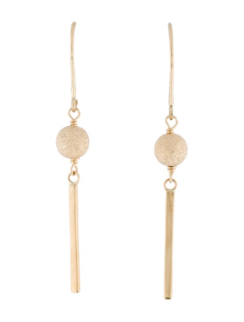 Earrings 14K Drop Earrings yellow