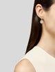Earrings 18K Prasiolite & Diamond Drop Earrings