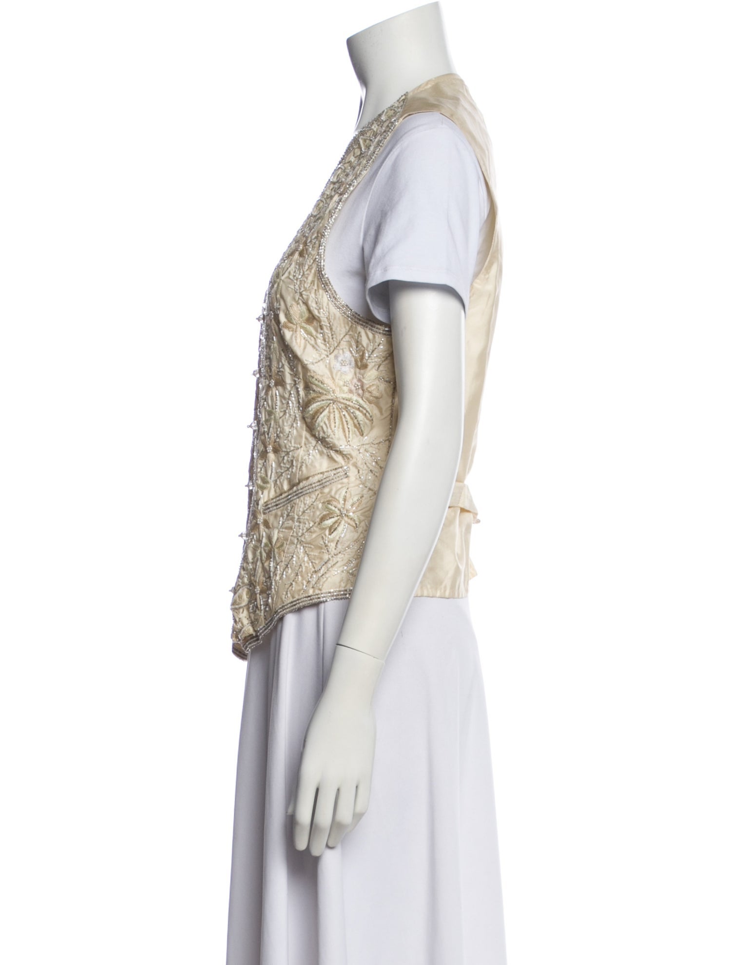 Eavis & Brown Vintage Silk Vest