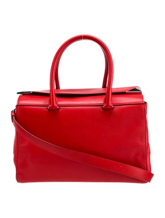 Elena Benarroch Leather Top Handle Bag