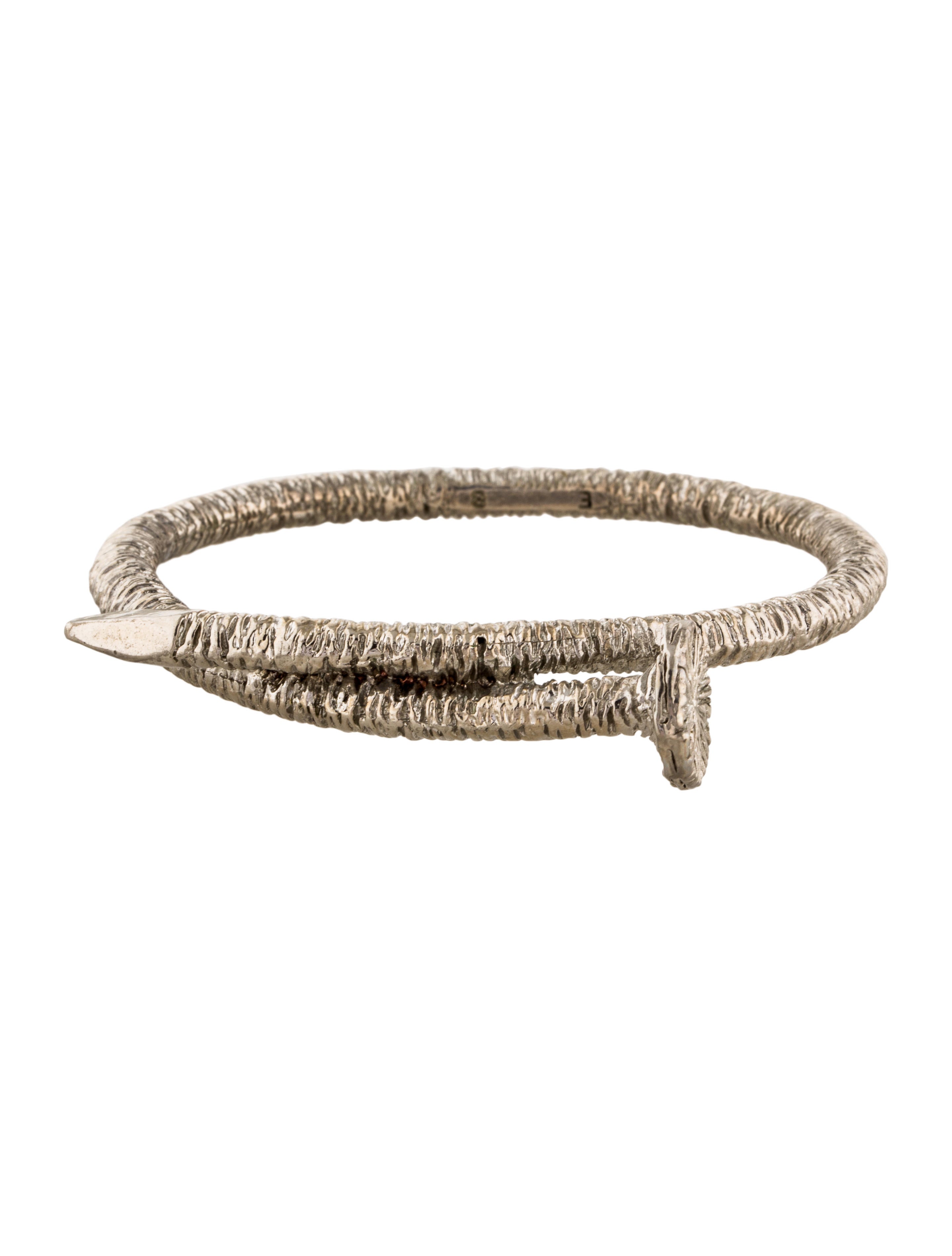 Eddie Nail Bangle Bracelets EBO22340 The RealReal