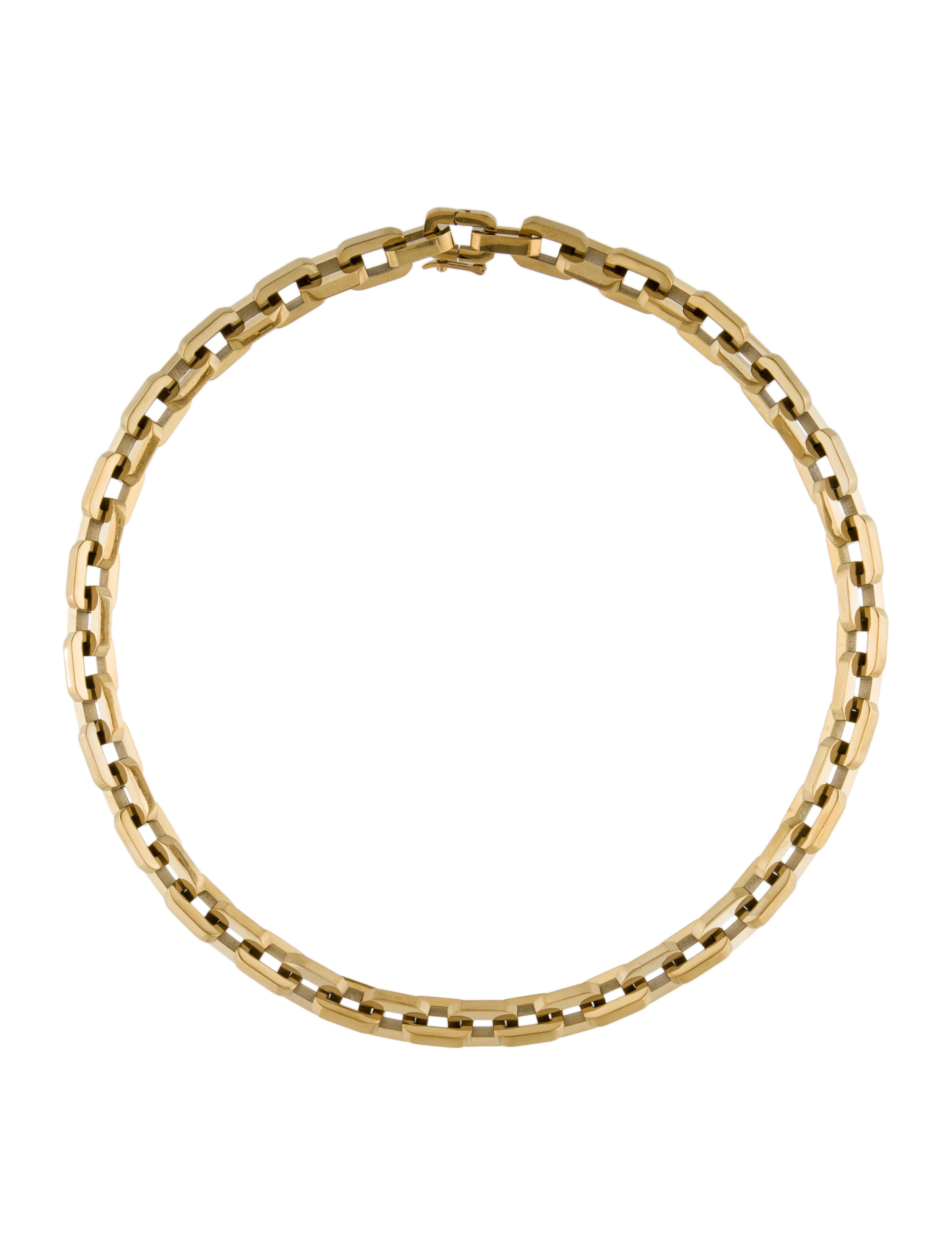 Eddie Borgo Supra Link Necklace