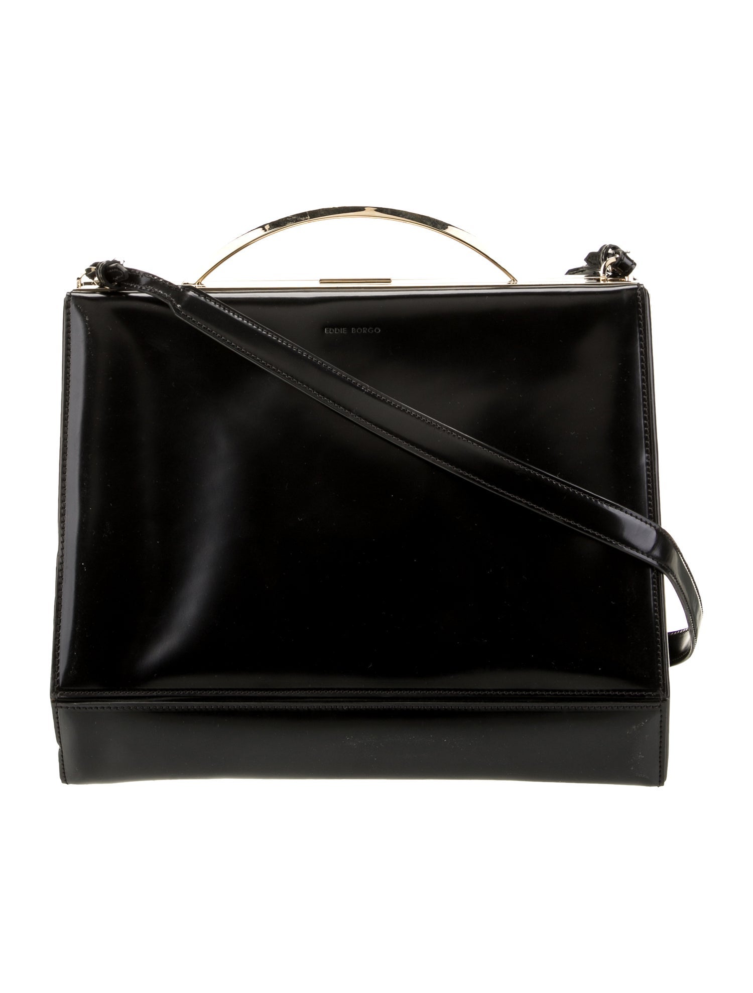 Eddie Borgo Leather Top Handle Bag