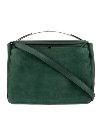 Eddie Borgo Suede Top Handle Bag