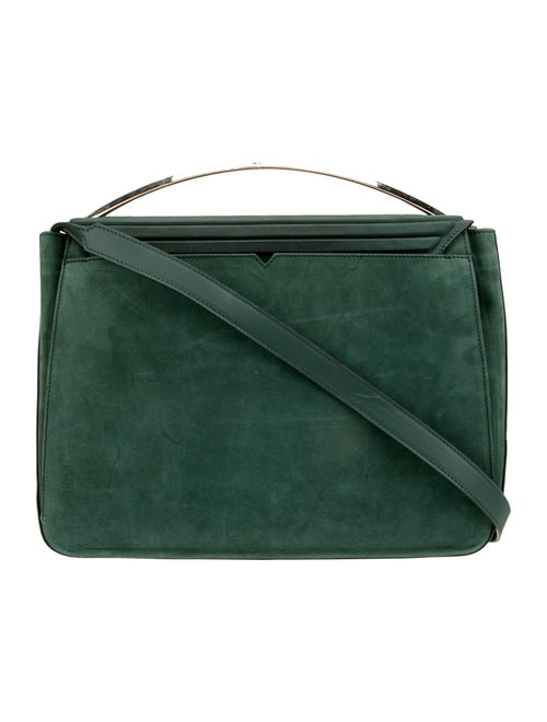 Eddie Borgo Suede Top Handle Bag