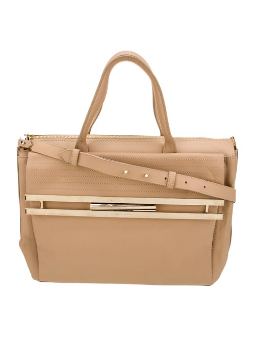 Eddie Borgo Leather Top Handle Bag