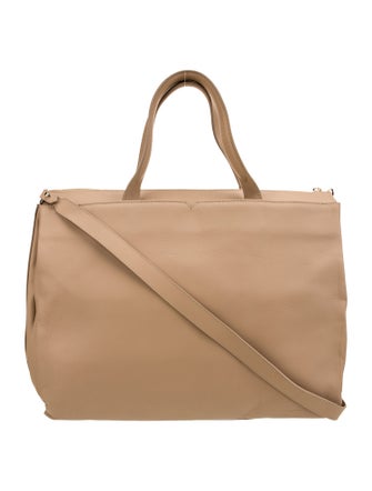 Eddie Borgo Leather Top Handle Bag