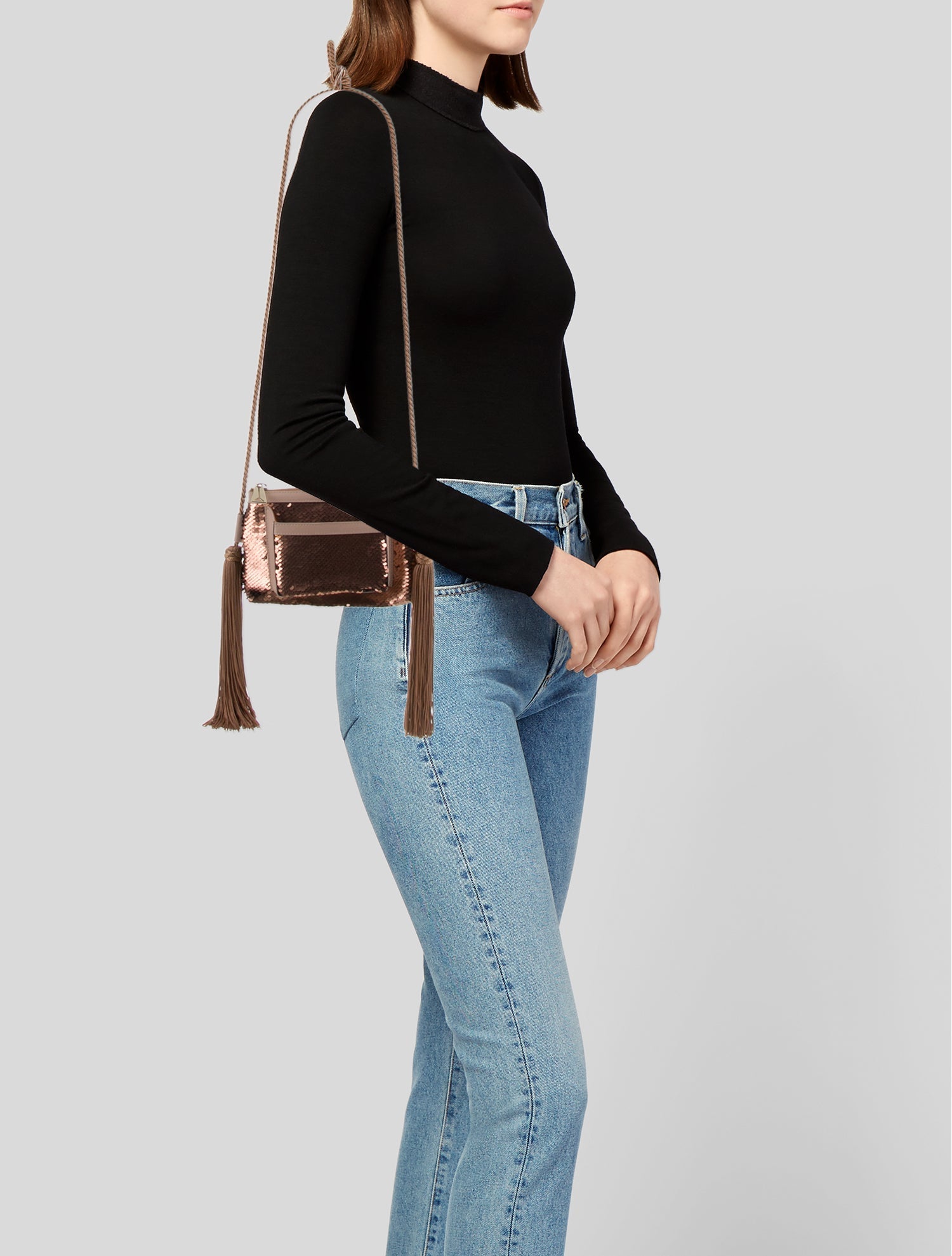 Eddie Borgo Sequins Crossbody Bag