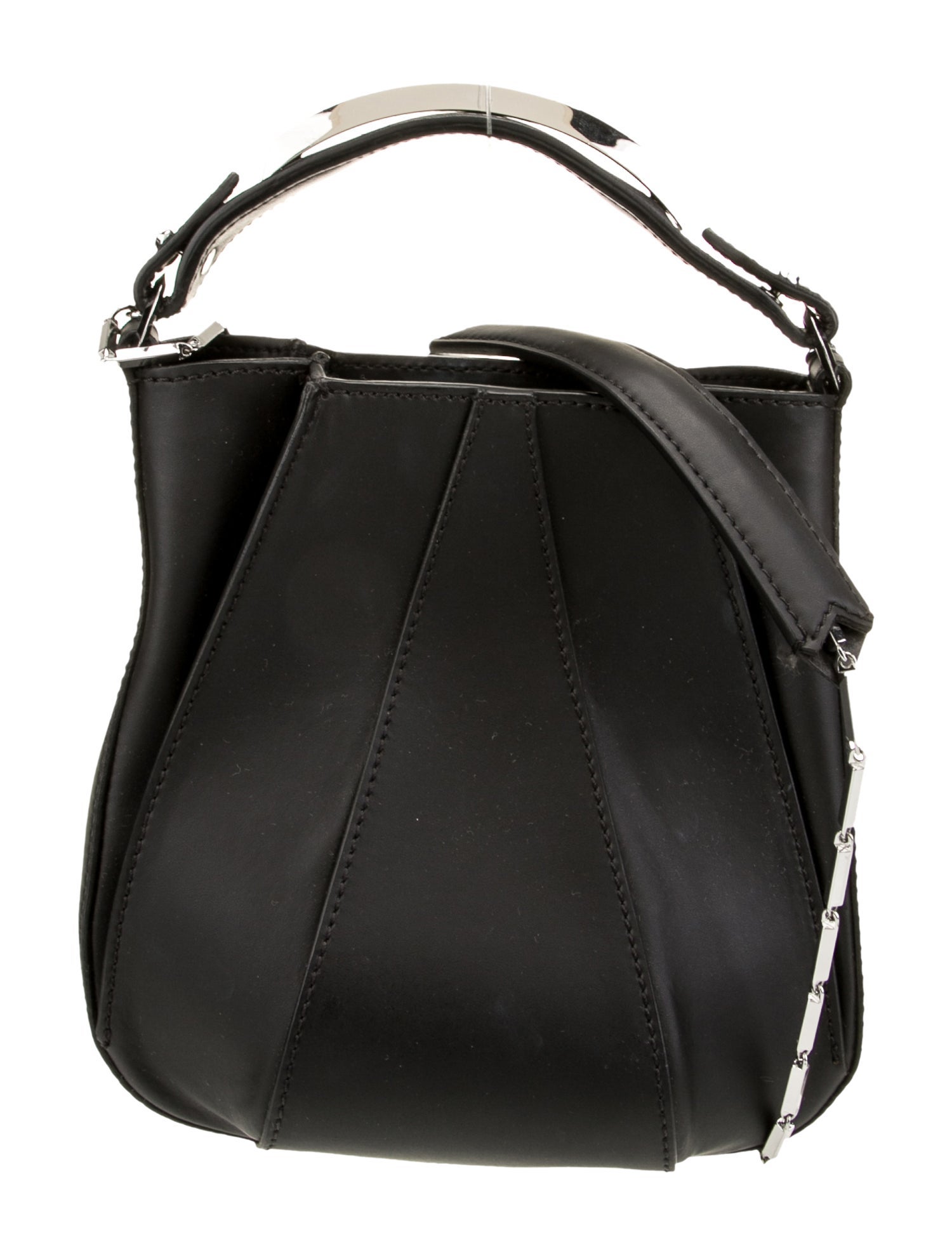 Eddie Borgo Leather Top Handle Bag