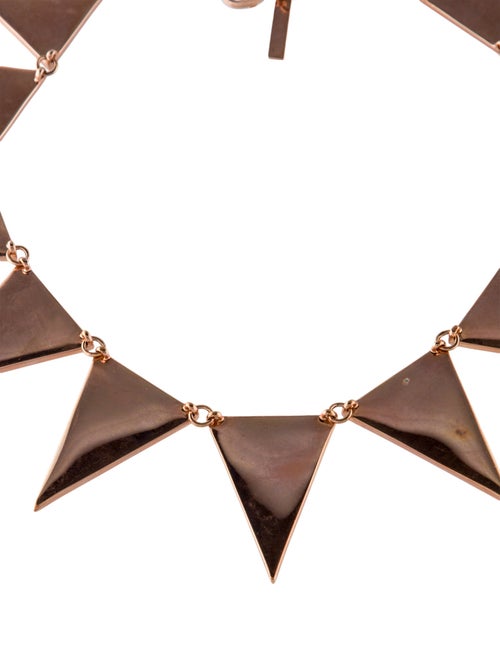 Eddie Borgo Triangle Collar Necklace