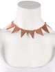 Eddie Borgo Triangle Collar Necklace