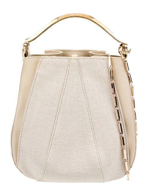 Eddie Borgo Canvas Top Handle Bag