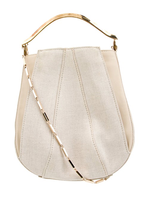Eddie Borgo Canvas Top Handle Bag