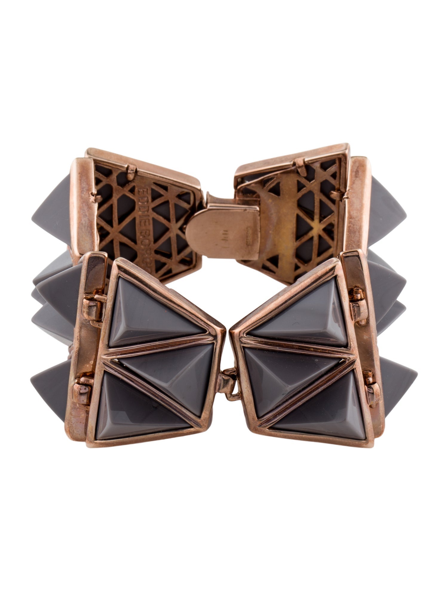Eddie Borgo Resin Geometric Link Bracelet