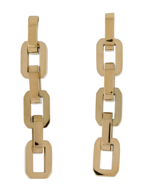 Eddie Borgo Chain Link Drop Earrings