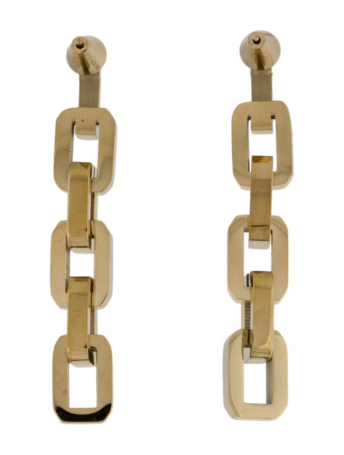 Eddie Borgo Chain Link Drop Earrings