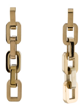 Eddie Borgo Supra Link Drop Earrings
