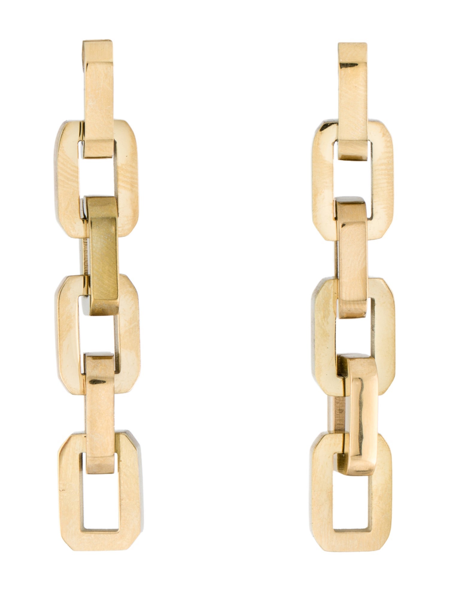 Eddie Borgo Supra Link Drop Earrings