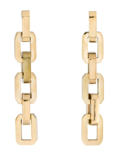 Eddie Borgo Supra Link Drop Earrings