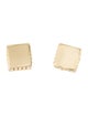 Eddie Borgo Crystal Cube Stud Earrings