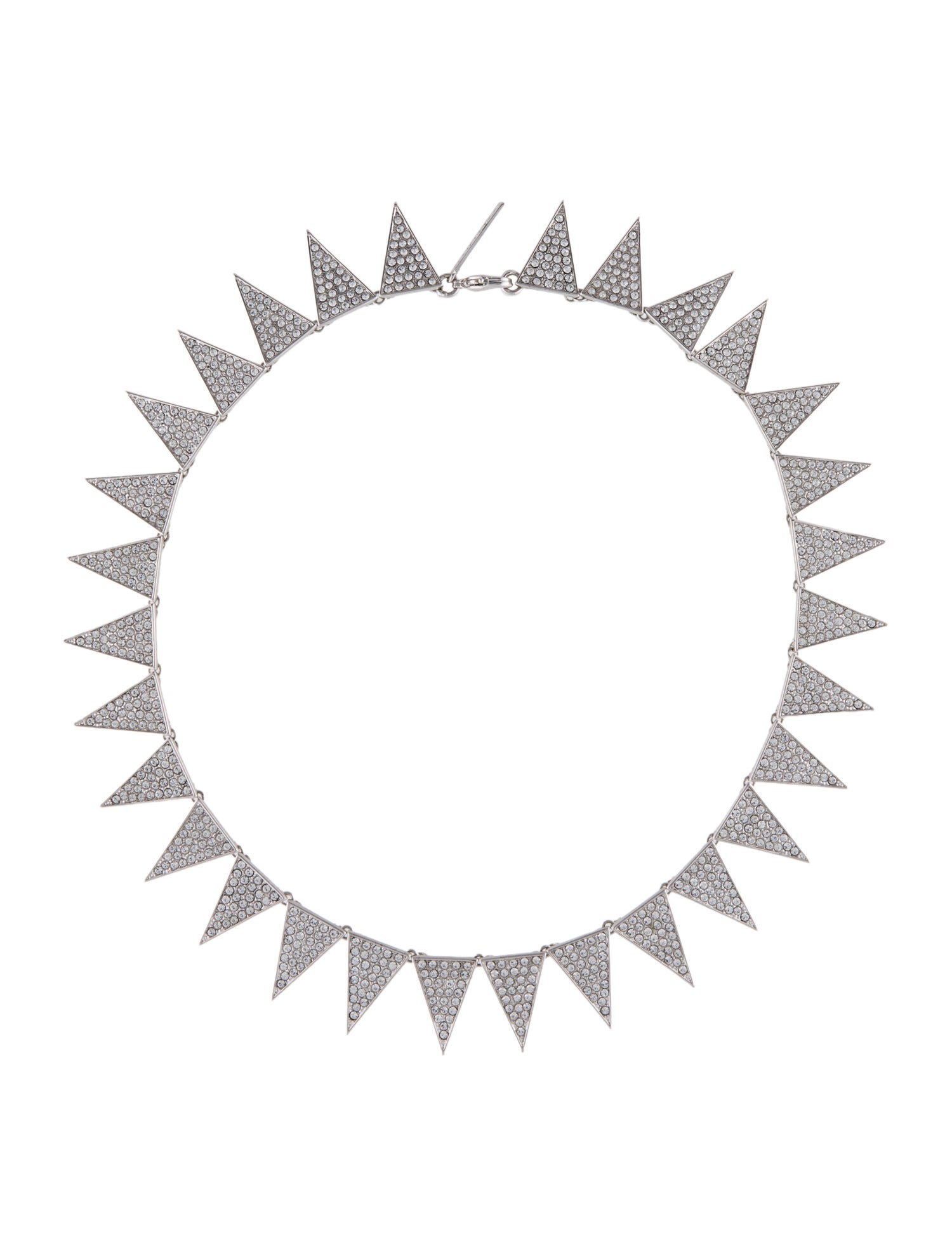 Eddie Borgo Triangle Choker Necklace