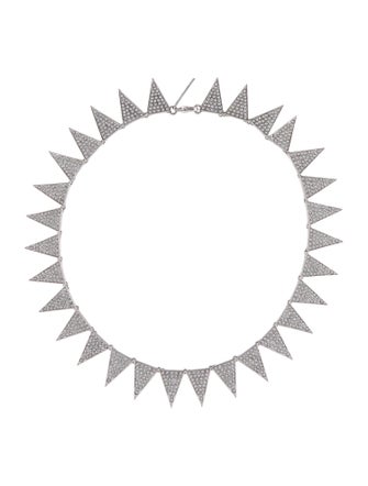 Eddie Borgo Triangle Choker Necklace