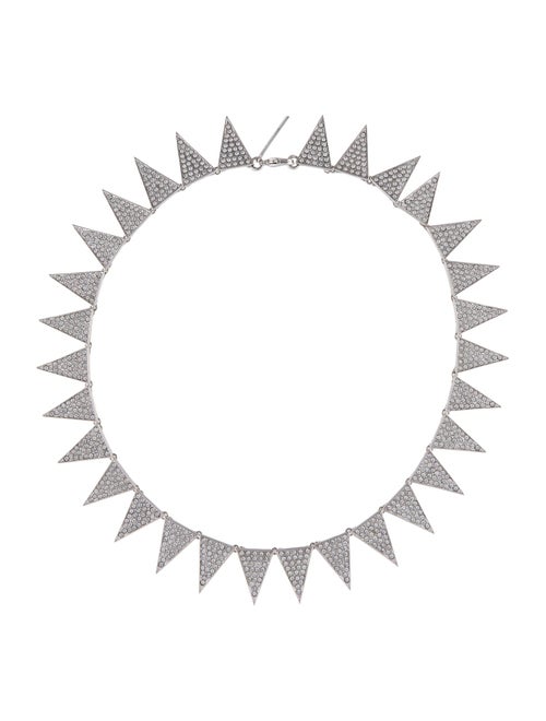 Eddie Borgo Triangle Choker Necklace