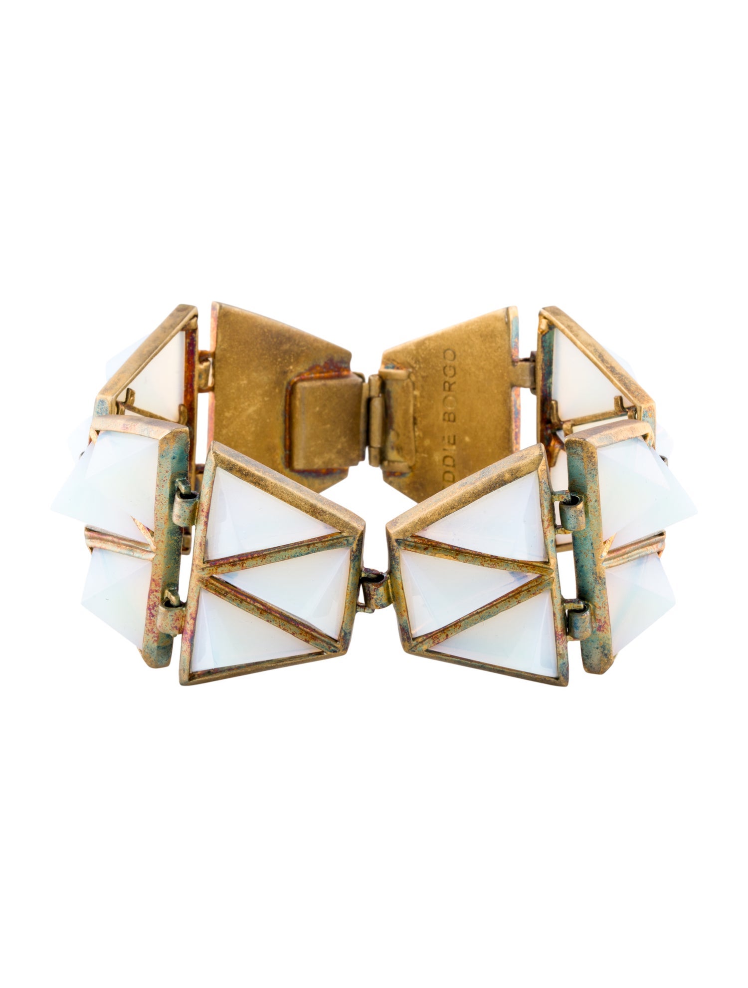 Eddie Borgo Geometric Link Bracelet
