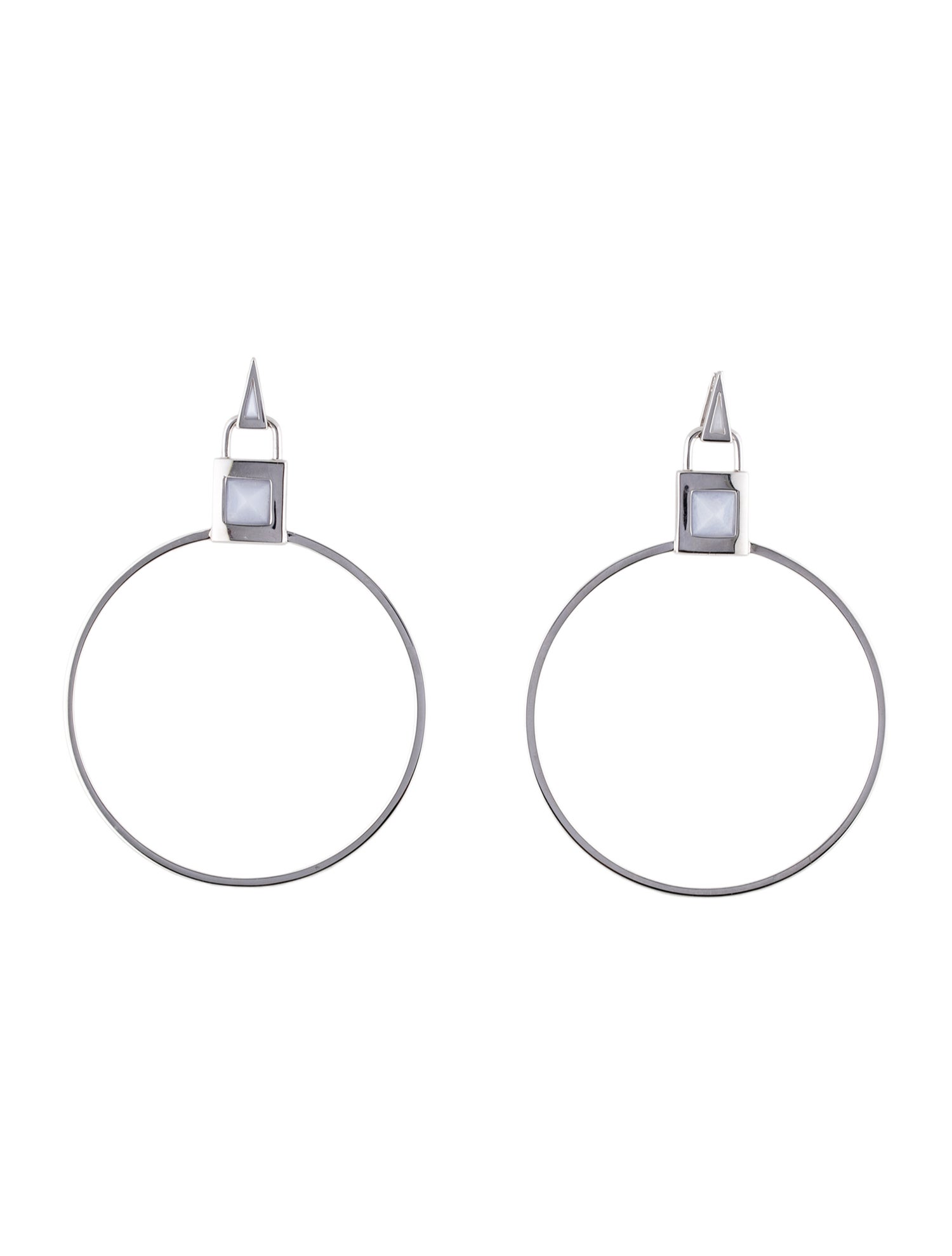 Eddie Borgo Resin Hoop Earrings w/ Tags