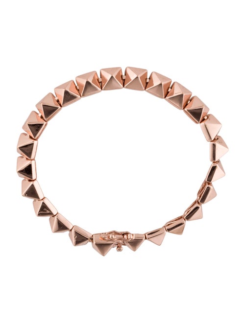 Eddie Borgo Pyramid Tennis Link Bracelet