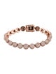Eddie Borgo Crystal Pavé Medium Dome Bracelet