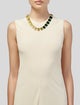Eddie Borgo Crystal Rectangle Estate Collar Necklace